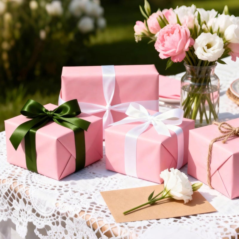 Bobobag 50 Sheets 20"X28" Full Size Pink Tissue Paper Bulk for Gift Bags Valentins Gift Wrapping Weddings Birthday Arts Craft Party Decoration - Image 5